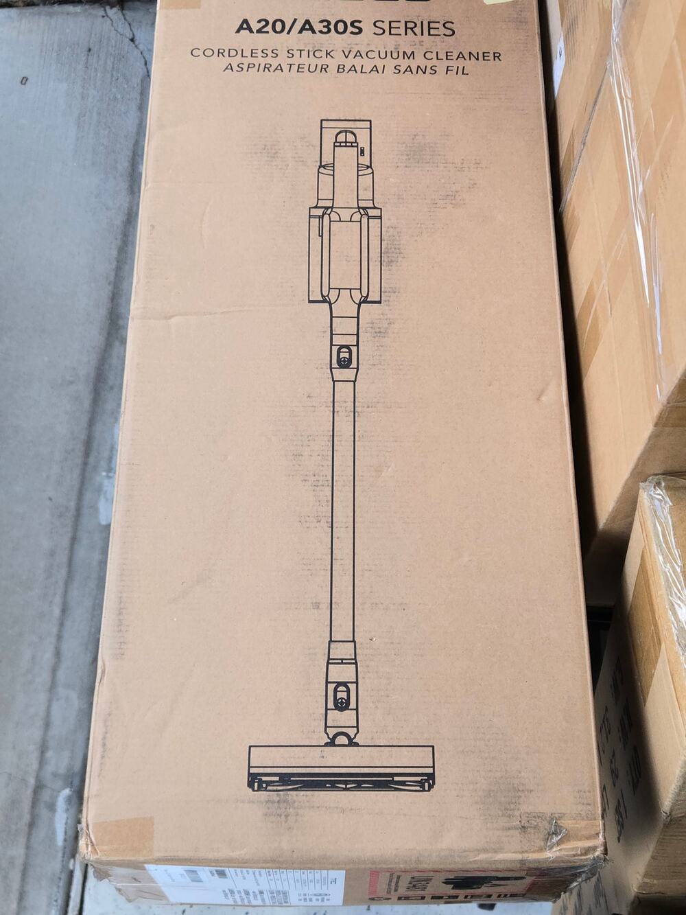 Tineco A20 Cordless Stick Vacuum Cleaner White/Black New Open Box